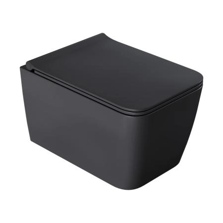 Zen подвесной унитаз Boheme с крышкой ANTHRACITE 967-SET-A