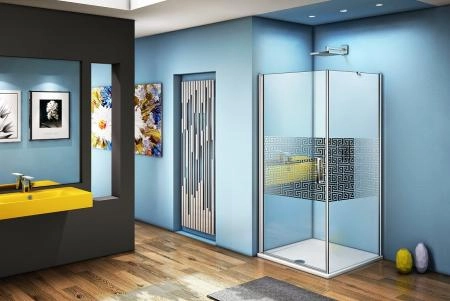 Душевой угол GOOD DOOR Fantasy CR-100-F-CH 100x100 см