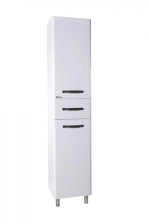 Пенал-35 Bellezza Анкона R с 1 ящ. c б/к белый Н