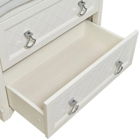 Тумба под раковину ASB-Woodline Верано 85 подвесная Слоновая кость