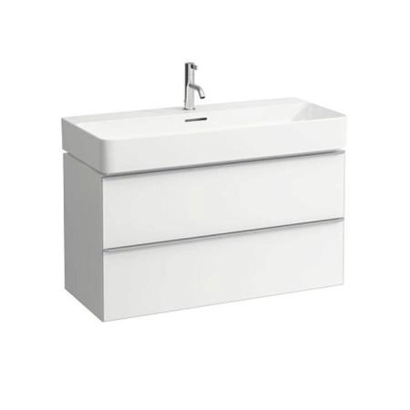 Laufen Case Шкафчик 89.3x52x45см, 2 ящика, цвет: белый матовый