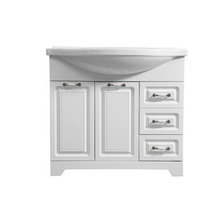 Тумба под умывальник Stella Polar Кармела 90, ольха белая, Эльбрус 90