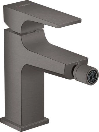 Hansgrohe 32520340 Metropol Смеситель для биде, Push-Open шлифованный черный хром