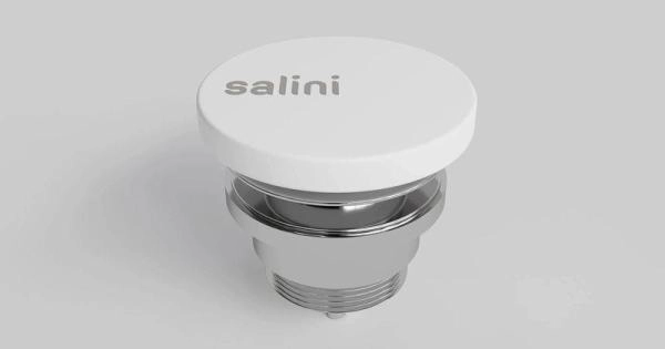 Донный клапан Salini для раковины фиксированный D 602 S-Stone матовый 16731WM