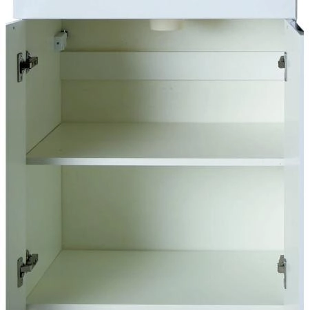 Тумба под раковину ASB-Mebel Мессина 500х415 мм цвет белый глянец напольная