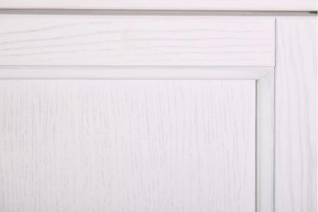 Тумба под раковину ASB-Woodline Модерн 85 Белый (патина серебро)