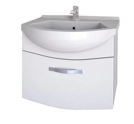 Тумба под раковину Dreja Alfa 55 99.0301 подвесная цвет белый