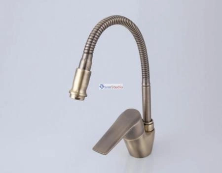 Смеситель для кухни Frap F4330-4 бронза