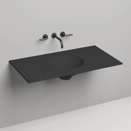 Salini Столешница 100х50х1.5 cм, из материалов S-Stone, цвет: RAL 9011