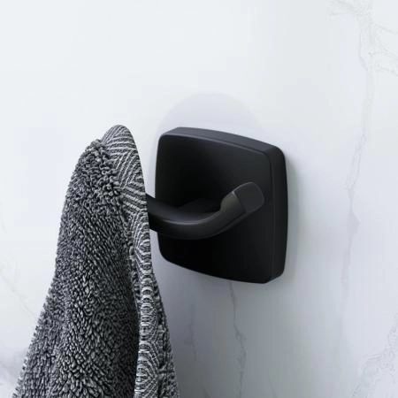 Двойной крючок для полотенец AM.PM Gem A9035622 черный