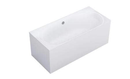 Ванна Astra Form ЛИРА 170х75 белая иск. камень