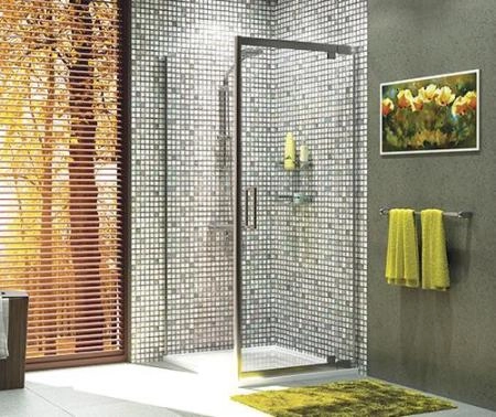 Душевой уголок WasserKraft Berkel 48P03 90x90 см, квадрат, распашная, универсальная