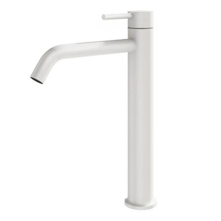 Plumberia Selection IXO Смеситель для раковины, на 1 отв., h28.5см., высокий, цвет: белый матовый