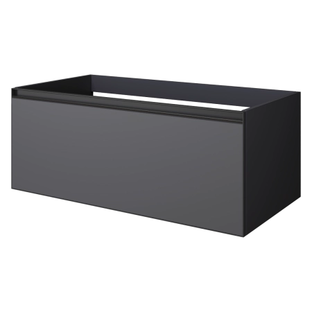 QUATRO 1 100CM тумба Boheme ANTHRACITE цвет профиль ANTHRACITE 790-M1-100-A-A