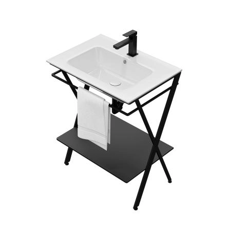 Металлическая структура Kerama Marazzi PIANO NEXT ПИАНО НЕКСТ PIA.N.65\BLK напольная 65, черная матовая