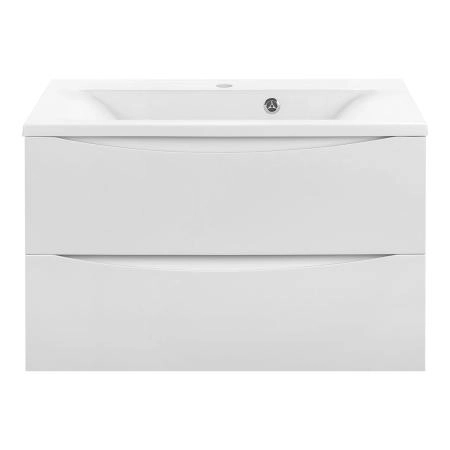 Тумба под раковину Vincea Mia 750 подвесная, 2 выкатных ящика soft close, G.White