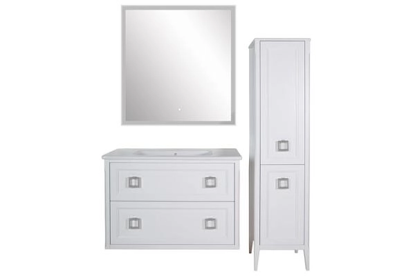 Тумба под раковину ASB-Woodline Рома 100 П подвесная