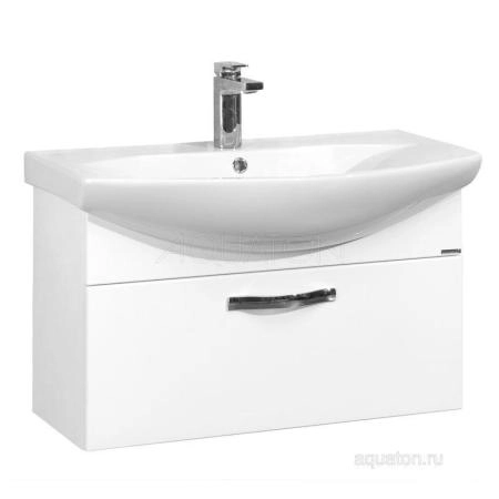 Акватон Ария 80 см Тумба, цвет белый