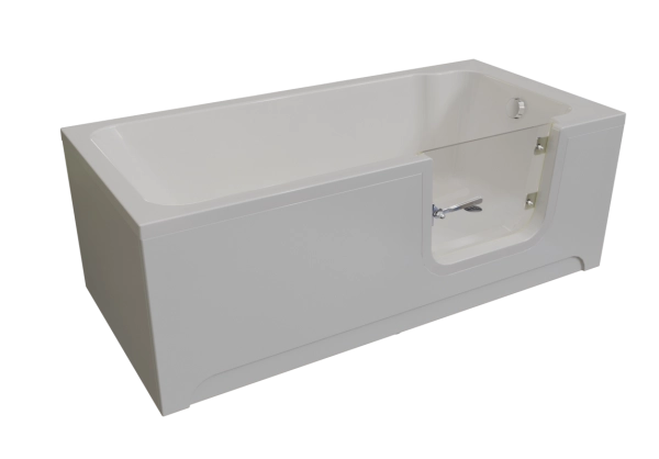 Ванна "Грасс 2" (правое исполнение, ванна с рамой - 1 шт., слив-перелив - 1 шт., фронтальная панель - 1 шт.)