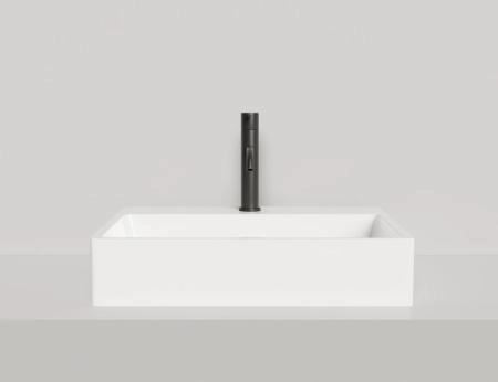 Раковина Salini OTTAVIA S-Sense глянцевая 60x45 1103101G накладная без отв.смесителя