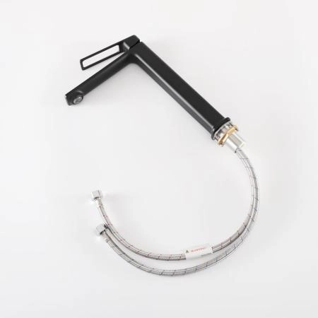 Смеситель Gid Niagara L057-BM-D для раковины Черный матовый