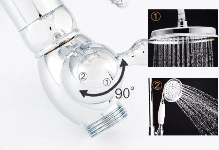 Душевая система Gappo G2489 для ванны, хром