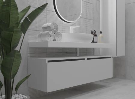 Ящик под столешницу Boheme 60см WHITE глянец VALLESSI UNO-S 897-060-W