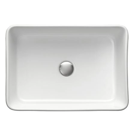 Roca Mila Раковина накладная 50x35x19см, без отв., цвет: белый
