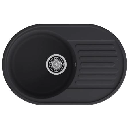 Кухонная мойка GranFest QUARZ 18, черный