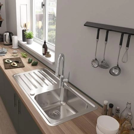 Hansgrohe Focus M42 Смеситель для кухни, 1 отв., цвет: нержавеющая сталь