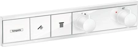 Hansgrohe 15380700 RainSelect Термостат для 2х потребителей, матовый белый