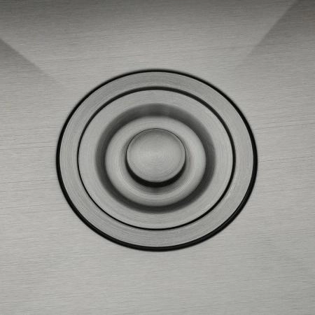 Кухонная мойка Gappo GS7850-6L 780x500x215mm 0.8мм с коландером Черный чаша слева