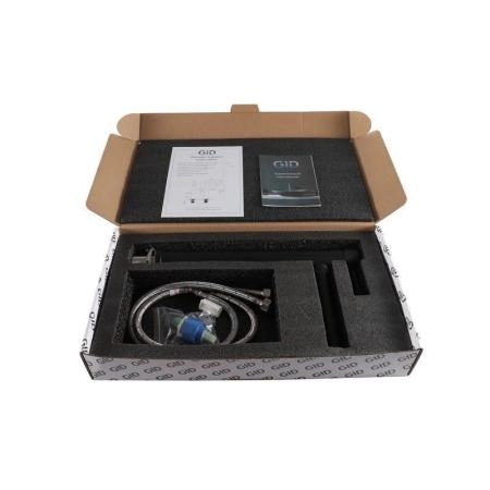 Смеситель Gid Berlin SS080-BM-D для раковины Черный матовый