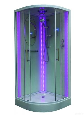 Душевая кабина Esbano ES-L90CR (Led) 90x90 см
