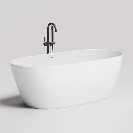 Salini SOFIA Ванна отдельностоящая 1700x800 мм, донный клапан "Up&Down", сифон,  слив-перелив, мат-л: S-Sense, глянцевый , белый. Фурнитура: белая