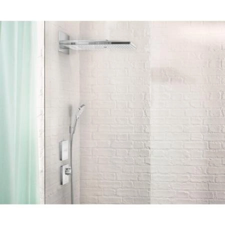 Hansgrohe 24001600 Rainmaker Select Верхний душ 586х258 мм, 3 режима черный / хром