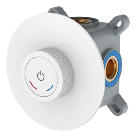 Смеситель автоматический встроенный Boheme TECH Matt White 154-4-MW