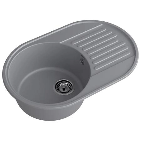 Кухонная мойка GranFest QUARZ 18, темно-серый