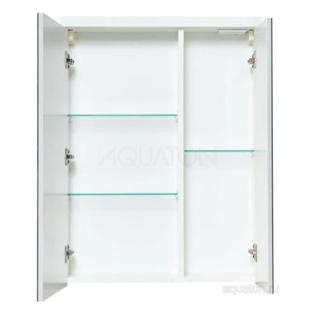 Зеркальный шкаф Aquaton Брук 60 белый 1A200502BC010