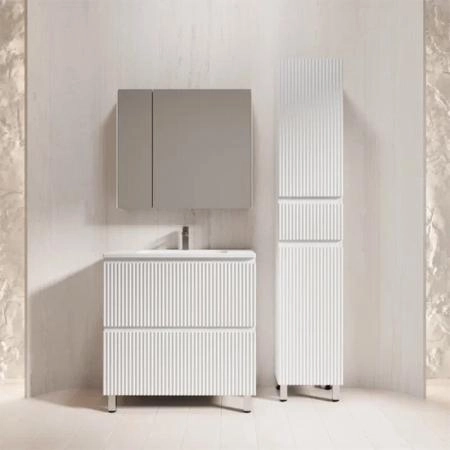 Тумба с раковиной Style Line Марокко 80 ЛС-00002499 напольная белый матовый