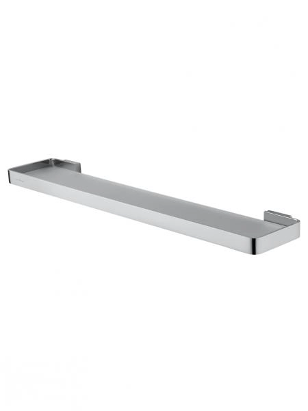 Стеклянная полка для ванной WONZON & WOGHAND LOTTE, Хром (WW-8327A)