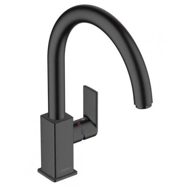 Смеситель Hansgrohe 71871670 Vernis Shape для кухни  209 мм черный матовый