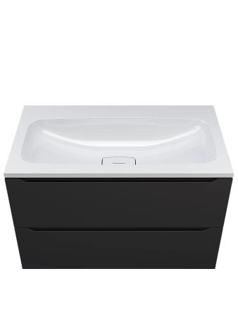 Раковина Uperwood Smile Rsmile80wg0 80 см белая глянцевая без отверстия под смеситель