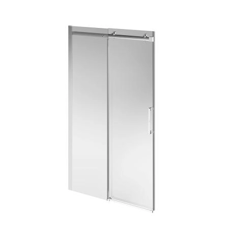 Душевая дверь Kerama Marazzi CRISTALLO КРИСТАЛЛО CT.120.SD.BN раздвижные с функцией плавного открывания и закрывания, 120х210, брашированный никель