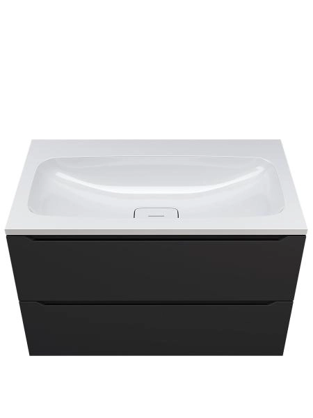 Раковина Uperwood Smile Rsmile80wg0 80 см белая глянцевая без отверстия под смеситель