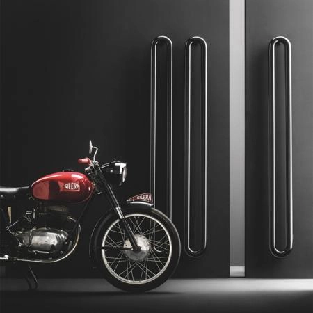 Antrax Tubone Полотенцесушитель электрический21x170H см, цвет: черный матовый
