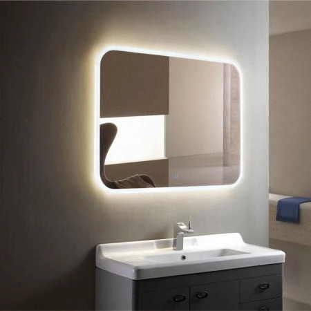 Зеркало Континент Демур ЗЛП221 mini LED 80х60 c подсветкой