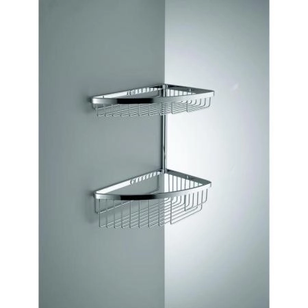 Полка Colombo Angolari B9612 24x15 угловая хром