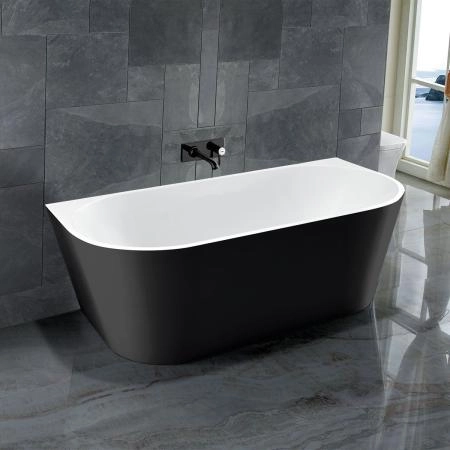 Ванна акриловая Vincea VBT-421-1700MB, 1700*800*580 цвет матовый черный