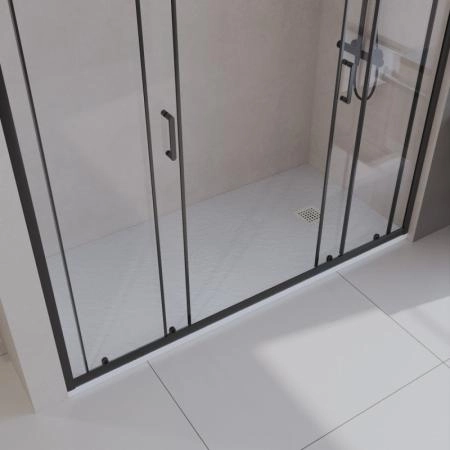 Душевой поддон BelBagno 100x80 искусственный камень белый прямоугольный TRAY-MR-UNO-AH-100/80-35-W-CR